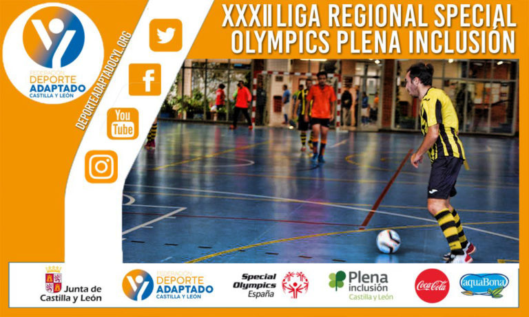 Cartel Liga Plena Inclusión 2019/2020