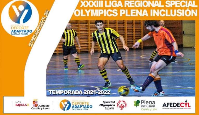 Cartel Liga Plena Inclusión 2021/2022