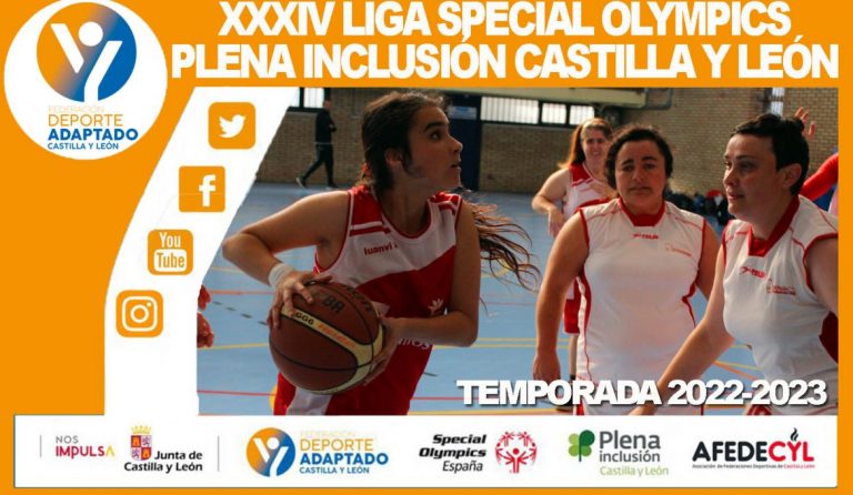Cartel Liga Plena Inclusión 2022/2023