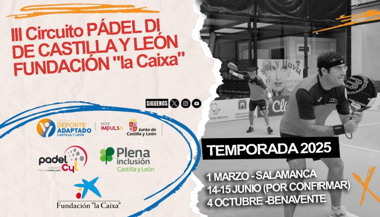 Cartel III Circuito Pádel DI Castilla y León