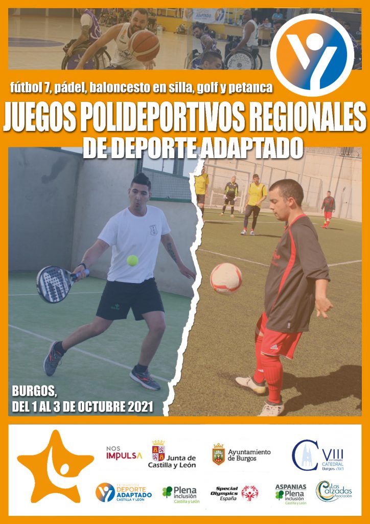 Cartel JDA Burgos 2021 - Pádel