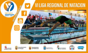 Cartel de VI Liga Regional de Natación