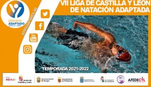 Cartel de VII Liga Reginal de Natación