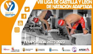 Cartel de VIII Liga Regional de Natación