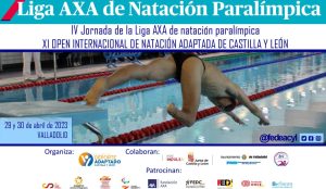 Cartel de XI Open Internacional de Castilla y León Natación Adaptada